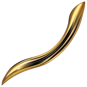 Elegant Golden Line Curve Png Juf PNG image