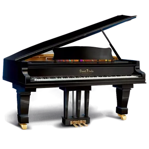 Elegant Grand Piano PNG Svy56 PNG