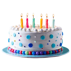 Elegant Happy Birthday Cake Topper Png Jap23 PNG image