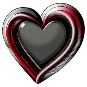 Elegant Heart Drawing Png Nlr88 PNG image