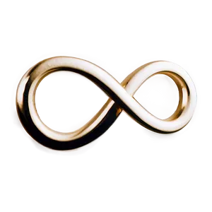 Elegant Infinity Symbol C PNG image