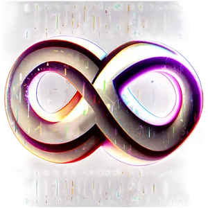 Elegant Infinity Symbol D PNG image