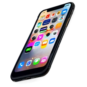 Elegant Iphone X Mockup Png 06272024 PNG image