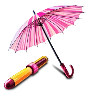 Elegant Lady's Umbrella PNG 7