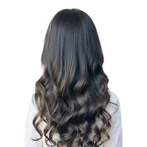 Elegant Long Hairstyle Png 86 PNG image