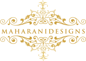Elegant Maharani Wedding Logo PNG image