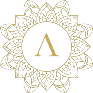 Elegant Mandala Wedding Logo PNG image