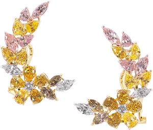 Elegant Marquise Diamond Earrings