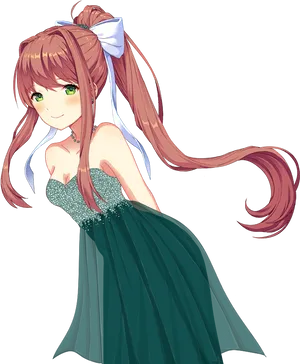 Elegant Monika D D L C Art PNG image