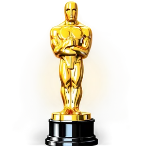 Elegant Oscar Trophy PNG 06202024 PNG