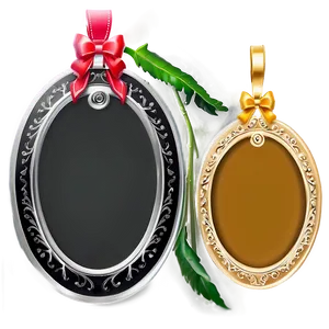 Elegant Oval Tag PNG Bnl55