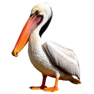 Elegant Pelican Pose Png 88 PNG image