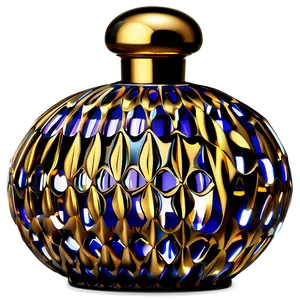 Elegant Perfume Container Png 05242024 PNG image