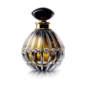Elegant Perfume Container Png Emq PNG image