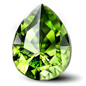 Elegant Peridot Gem PNG 06242024