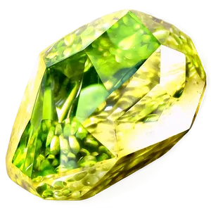 Elegant Peridot Gem PNG 32