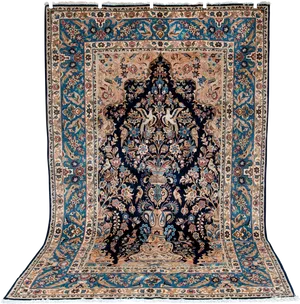 Elegant Persian Carpet Design PNG image