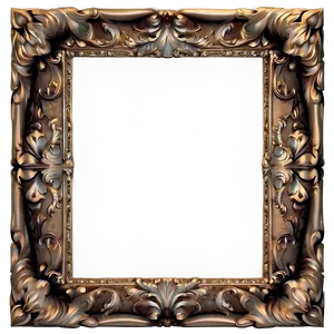 Elegant Photo Frame PNG 05252024