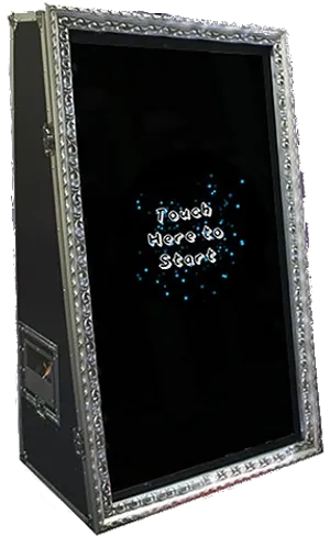 Elegant Photobooth Touchscreen Start PNG