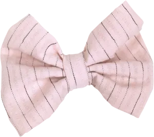 Elegant Pink Bow Tie PNG image