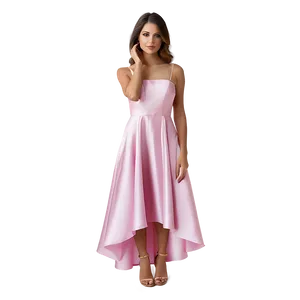 Elegant Pink Dress Png 52 PNG image