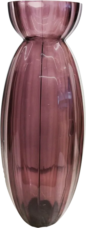 Elegant Pink Glass Vase PNG image