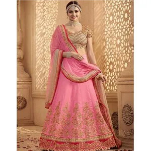 Elegant Pink Lehenga Choli Model