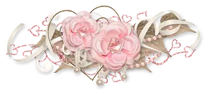 Elegant Pink Rose Decoration