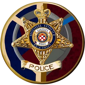 Elegant Police Badge Png 05252024 PNG image