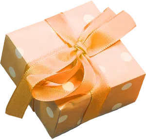 Elegant Polka Dot Gift Box