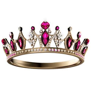 Elegant Princess Crown Design Png Cal45 PNG image