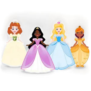 Elegant Princesses Png 71 PNG image