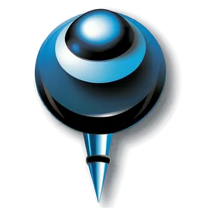 Elegant Push Pin Png 05252024 PNG image