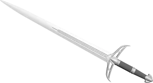 Elegant Rapier Sword PNG image