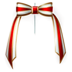 Elegant Red Bow Png Krx65 PNG image