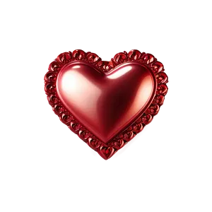 Elegant Red Heart Png 50 PNG image