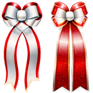 Elegant Red Ribbon Png Qfy PNG image
