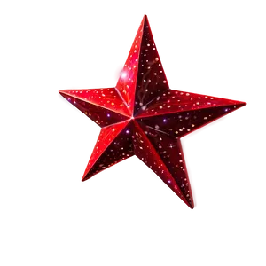 Elegant Red Star PNG 13 PNG
