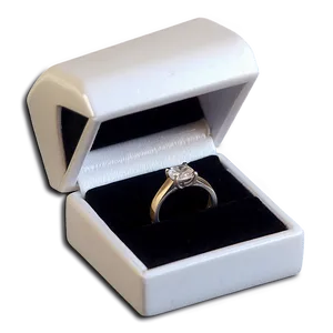Elegant Ring Box PNG Vpe