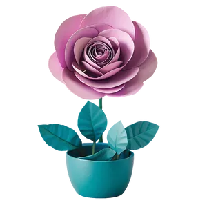 Elegant Rolled Flower Centerpiece Png 06282024 PNG image