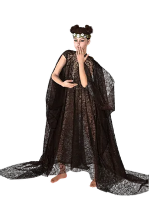 Elegant Roman Woman3 D Render