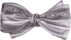 Elegant Satin Bow Tie PNG image