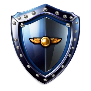 Elegant Shield Vector Creation Png 64 PNG image