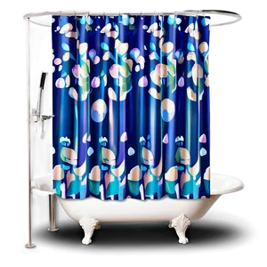 Elegant Shower Curtain PNG Cei