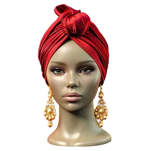 Elegant Silk Turban Png Blq40 PNG image