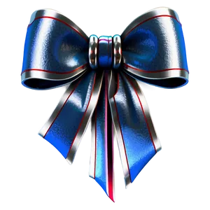 Elegant Silver Bow Png 73 PNG image