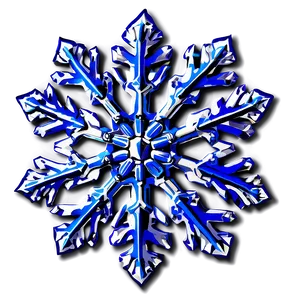 Elegant Snowflake Emblem Png Iqs71 PNG image