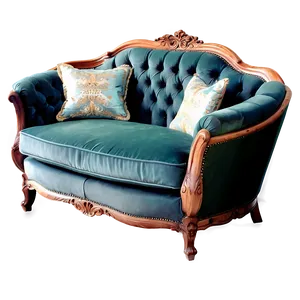 Elegant Sofa Set Png Lvn PNG image