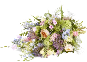 Elegant Spring Floral Arrangement.png PNG image