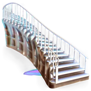 Elegant Staircase PNG 20